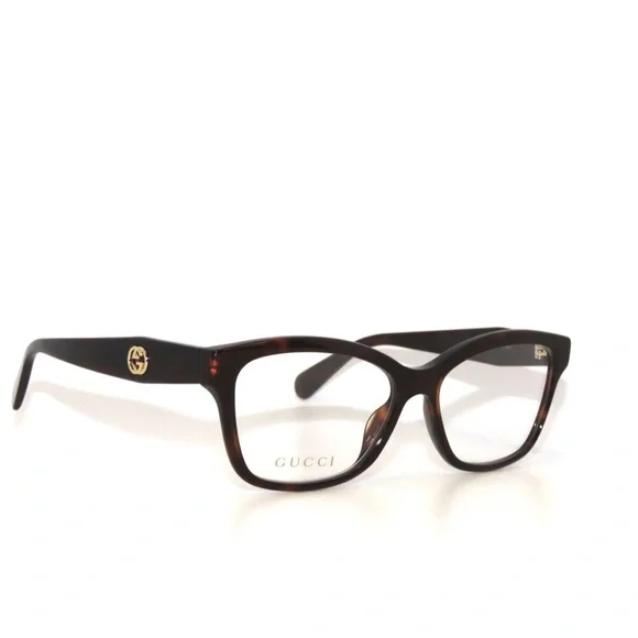 Gucci GG0798O 002 53 0798O Havana Eyeglasses 0798